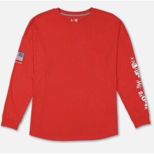 Volcom Men Size XL True To This USA USST Long Sleeve Tee US Snowboard Team